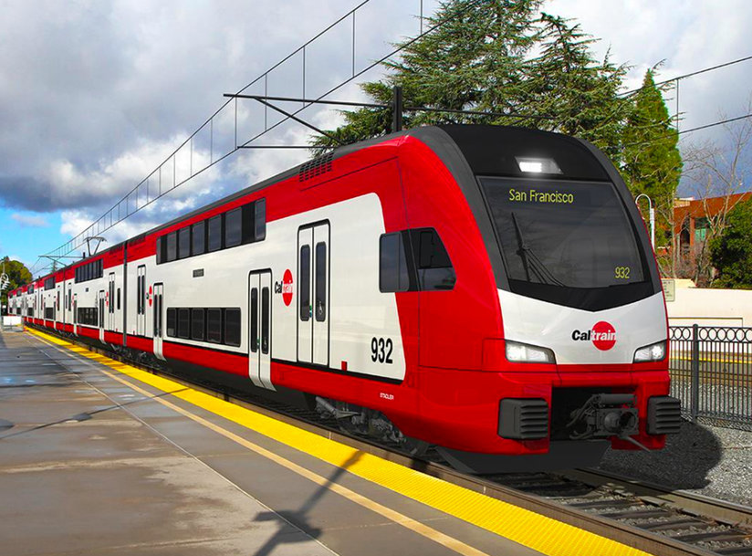 STADLER: NEW CALTRAIN EMU AT APTA EXPO